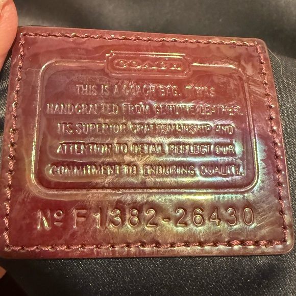 COACH POPPY EDITORIAL VICTORIA SATCHEL RARE LIMITED EDITION - Picture 16 of 16